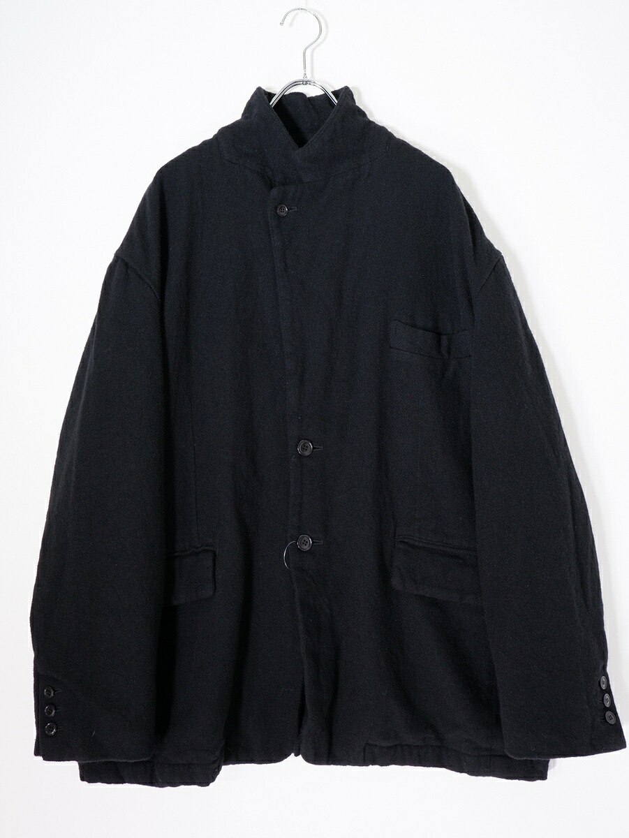 anytee classicsエニティー AT-J04-004 special edition Felted Tailor Jacket縮絨 フェルテッド テイラージャケット【MJKA82562】【ブラック】【XL】【中古】【沖縄.離島以外 送料無料】【DM260630】｜ブランド古着の買取販売 渋谷FILT