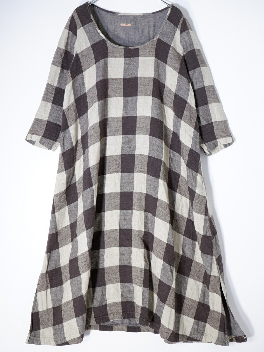 KAPITAL ワンピース KAPITAL キャピタル EK-762 8ozデニム フィッシャーマンズローブ