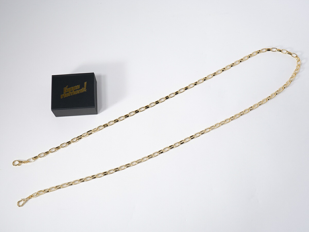L'Appartementアパルトモン Phone Strap Gold Chain B（スマートフォン ストラップ ゴールドチェーンB）【LZCA81167】【ゴールド】【フリー】【中古】【沖縄.離島以外 送料無料】【DM260407】