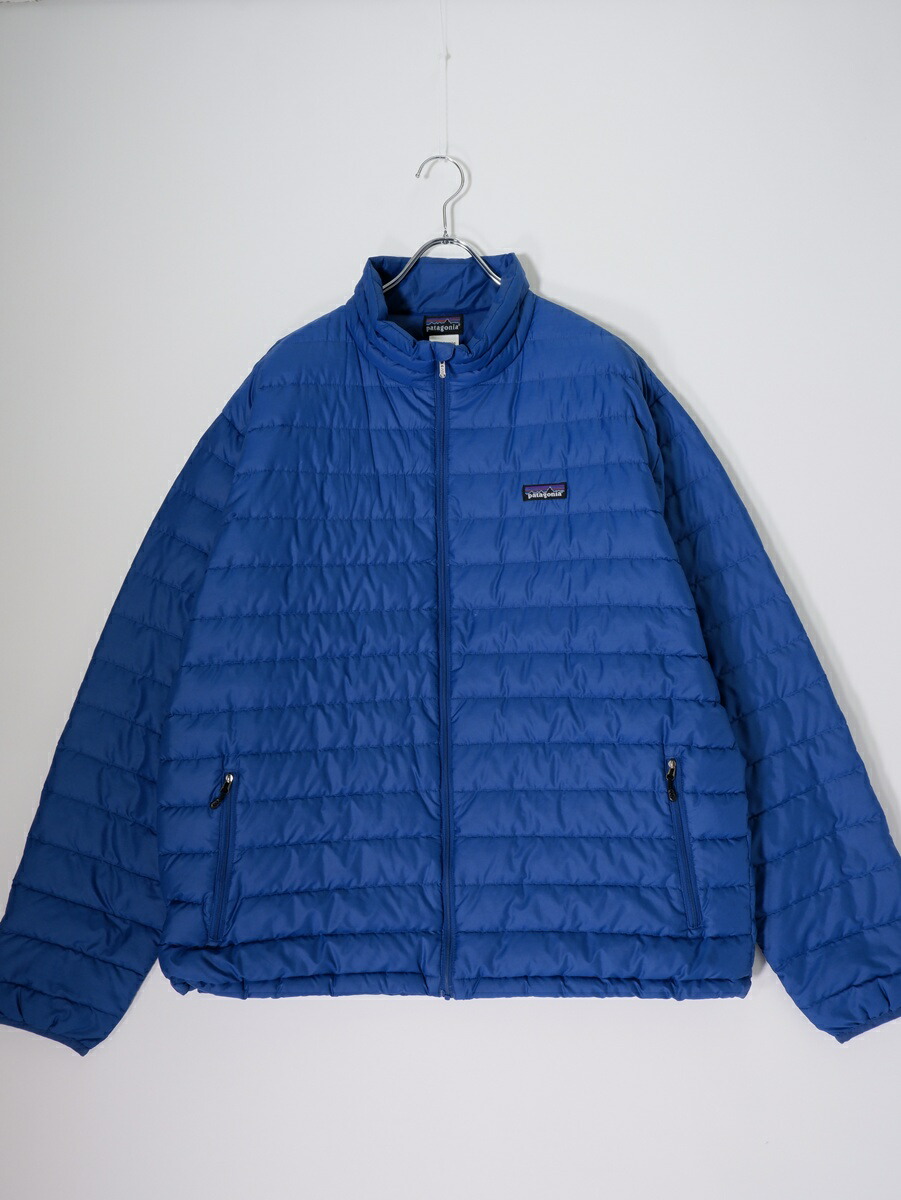 patagoniaパタゴニア 2009FW 落ち込む・スウェーターDown Sweater 落ち込む上衣【MJKA81569】【青み】【XL】【中古】【沖縄.離島以外 貨物輸送無料】【DM260428】