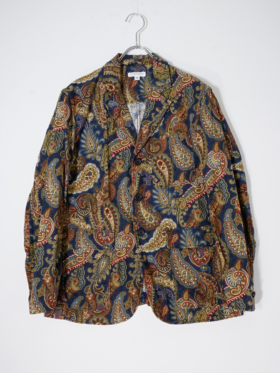Engineered Garmentsエンジニアードガーメンツ Baker Jacket Peiserly ペイズリーベイカージャケット【MJKA77771】【マルチカラー】【XS】【中古】【沖縄.離島以外 送料無料】【DM250401】｜ブランド古着の買取販売 渋谷FILT