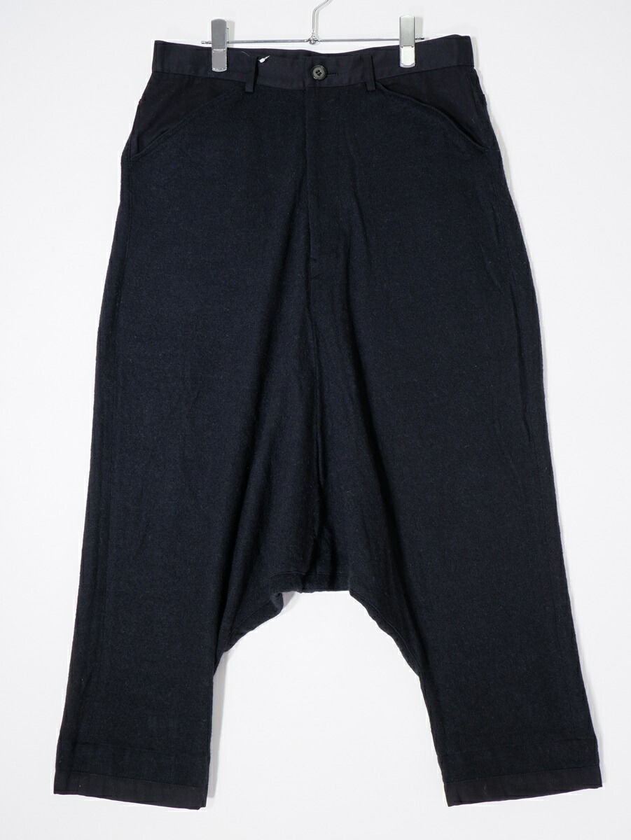 Yohji Yamamoto POUR HOMME 切替サルエルイージーパンツ Yohji Yamamoto POUR HOMME 切替サルエルイージーパンツ