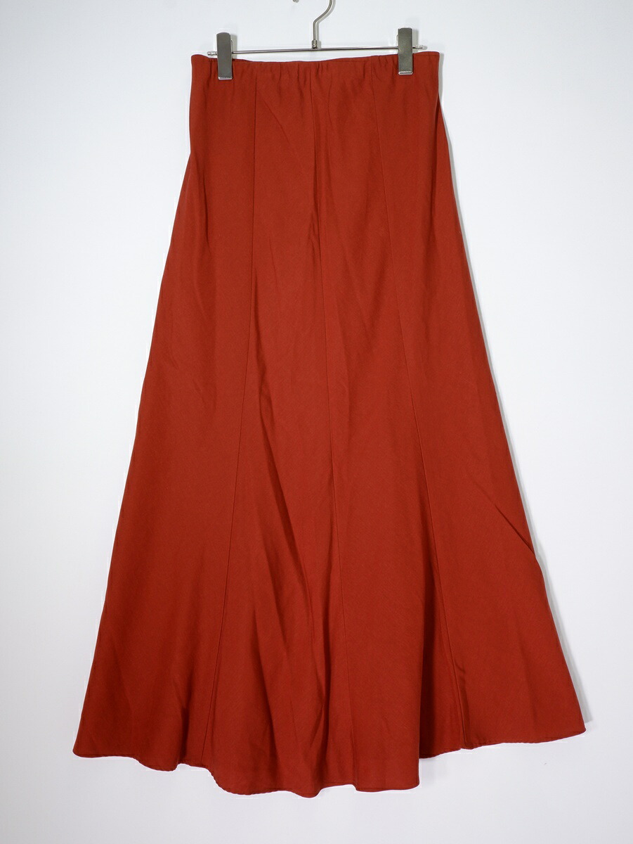 L'Appartementアパルトモン 2024SS Lyocell Linen Maxi Skirt ヨセルリネンマキシスカート【LSKA82672】【ボルドー】【36】【中古】【沖縄.離島以外 送料無料】【DM260707】|ブランド古着の買取販売 渋谷FILT
