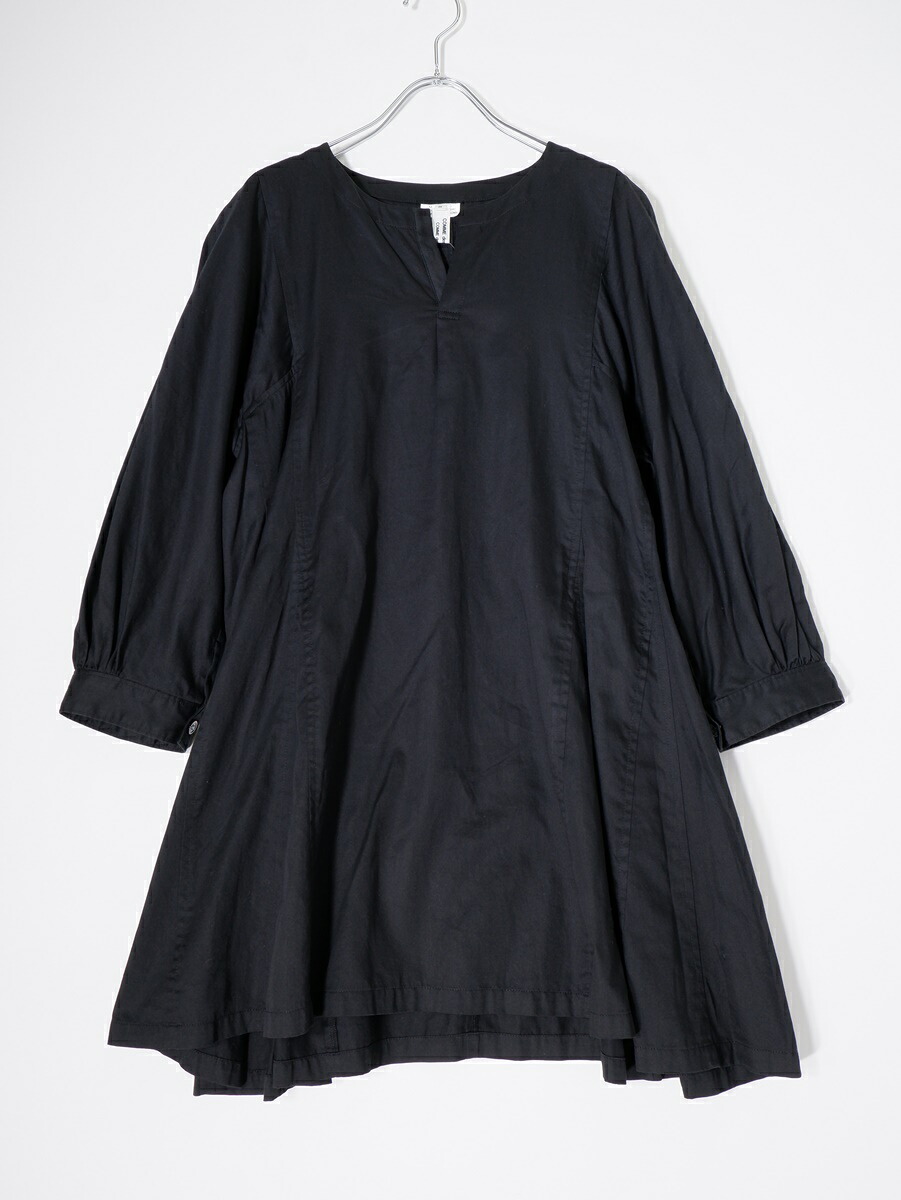 COMME des GARCONS COMME des GARCONSコムデギャルソン コムコム コットンフレアーチュニックブラウス プルオーバートップス【LTSA78474】【ブラック】【S】【中古】【沖縄.離島以外 送料無料】【DM250610】