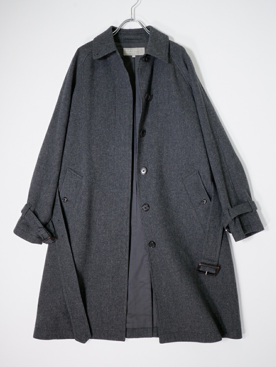 楽天市場】MARGARET HOWELL マーガレットハウエル コート ブラック 黒