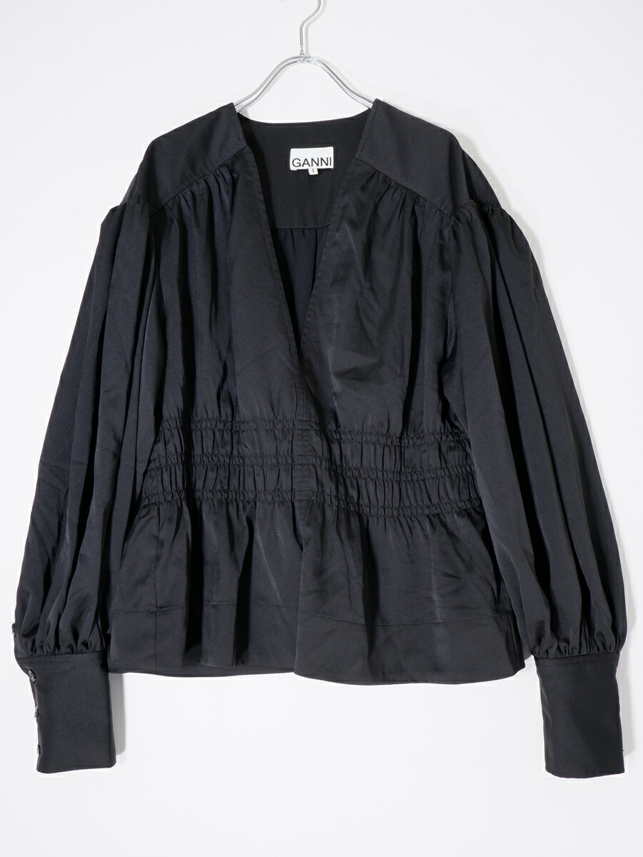 GANNI スウェットプルオーバー バルーンスリーブ pr14050416-1.jpg