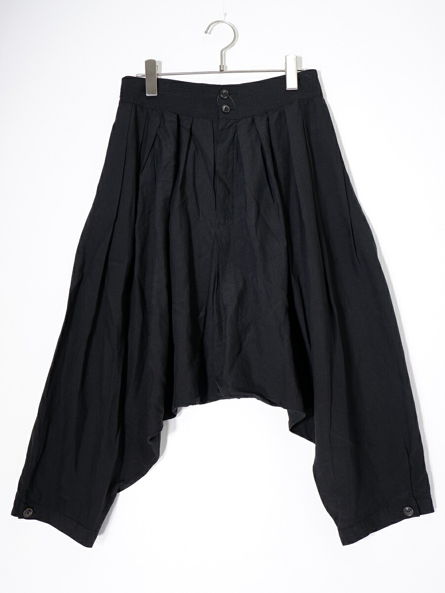 ARTS&SCIENCEアーツアンドサイエンス Tuck Sarrouel Pants シルクタックサルエルパンツ【LPTA79290】【ブラック】【0】【中古】【沖縄.離島以外 送料無料】【DM250902】