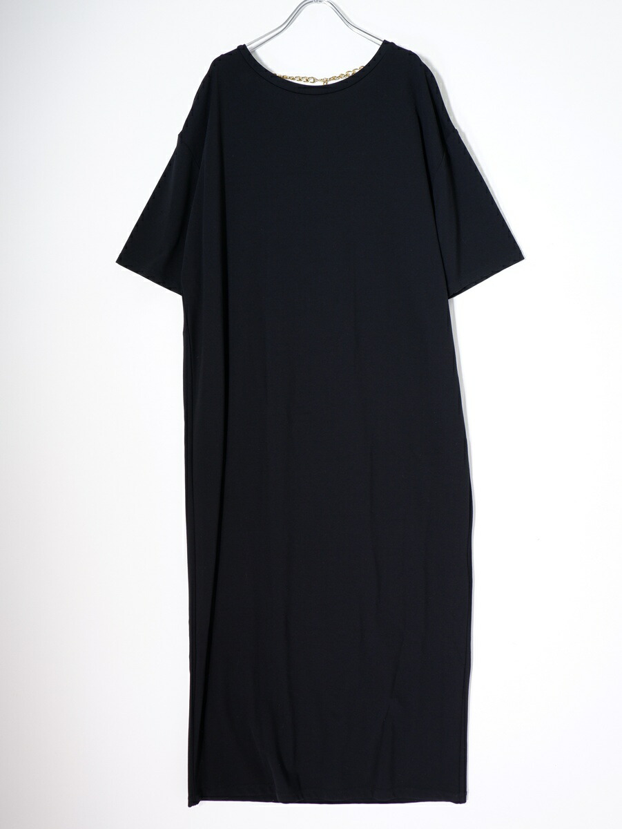 【百貨店SALE継続期間中尖んがり5倍!】Deuxieme Classeドゥーズィエムクラス EVERYDAYILIKE. chain Dress チェーン店お召しもの 衣装【LOPA81191】【黒いこと】【無償性】【中古】【沖縄.離島以外 貨物輸送無料】【DM260331】
