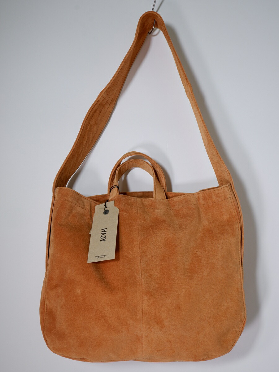 Peanuts\u0026Co南京豆\u0026相手 ×ACVM(ADDICT CLOTHES)PIG SUEDE NEWSPAPER BAGスエードクロスなめし革 ニュースペーパーバッグ【MBGA82193】【LIGHT BROWN】【-】【未当て嵌める】【沖縄.離島以外 貨物輸送無料】【DM260526】