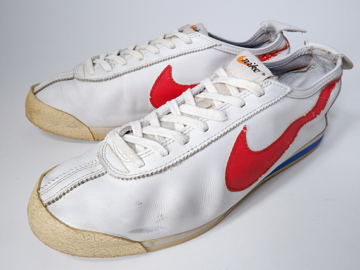 NIKEナイキ 2007年製 ×JUNYA WATANABE MANジュンヤ ワタナベ マン CORTEZ LEATHERコルテッツ レザー316163-161【MFWA80594】【白|赤|青】【US12(30cm)】【中古】【沖縄.離島以外 送料無料】【DM260120】 11,090円