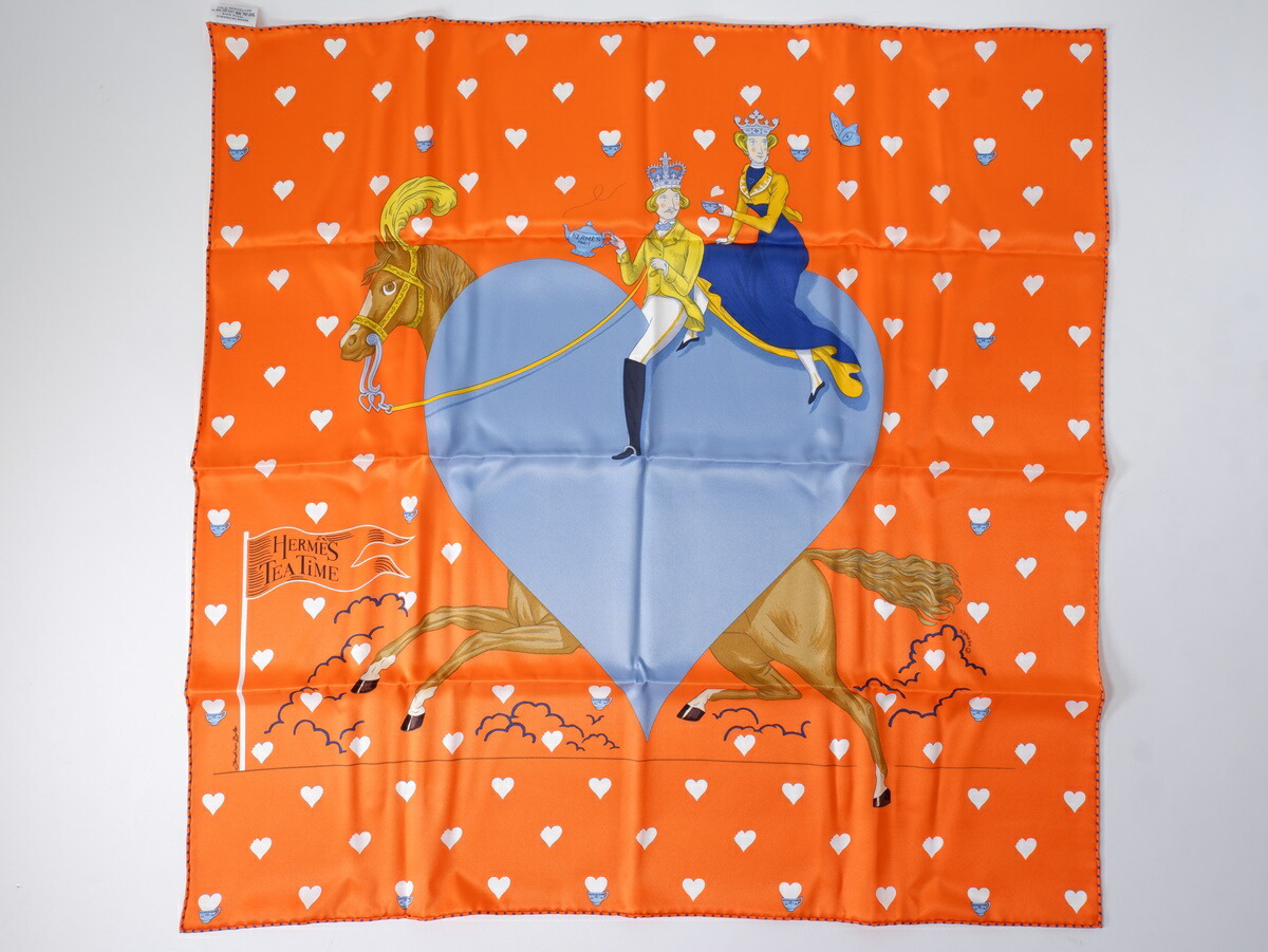 楽天市場】エルメス HERMES カレ90 Au Son du Tam Tam タムタムの音に