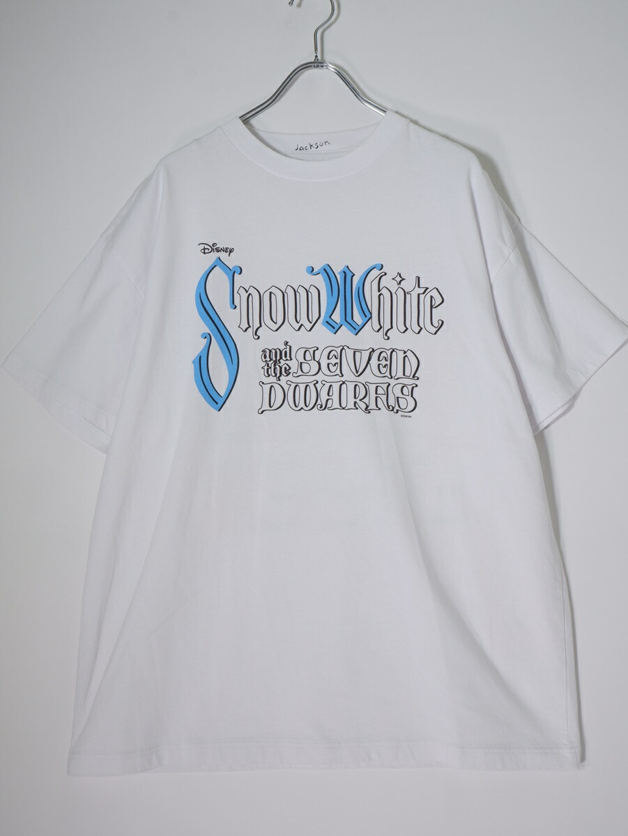 JACKSON MATISSEジャクソンマティス 2026SS Snow White and the Seven Dwarfs Tee白雪姫 ティーシャツ新品【MTSA81996】【白いこと】【L】【未当て嵌める】【沖縄.離島以外 貨物輸送無料】【DM260507】 トップス-Tシャツ・カットソー