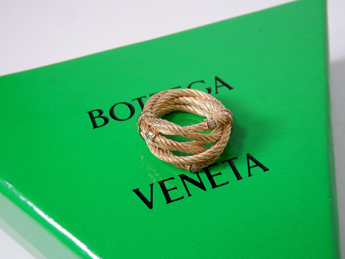 楽天市場】【中古】BOTTEGA VENETA エッセンシャル 2連リング