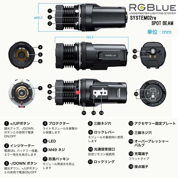 RGBLUE 水中ライト SYSTEM 02-2 PREMIUM COLOR | www.jarussi.com.br