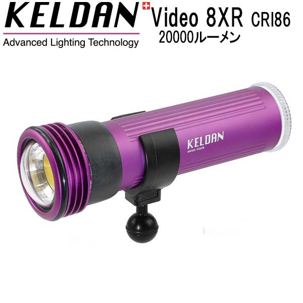 楽天市場】KELDAN Video 8XR CRI96 17000ルーメン 水中ライト 充電池