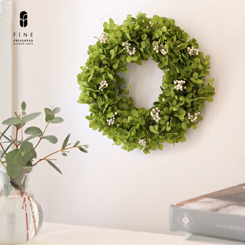 楽天市場】ドライフラワー リース プリザーブドフラワー ブロカント