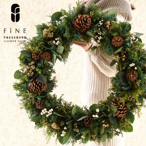 楽天市場】クリスマス リース クリスマスリース 玄関 北欧