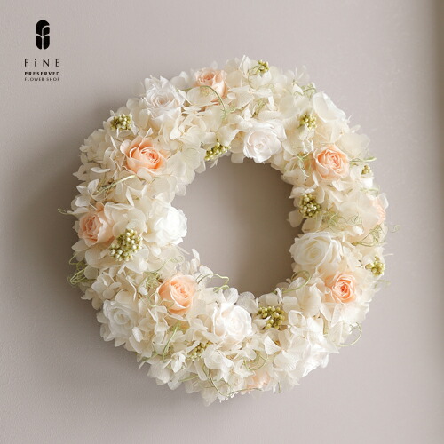 楽天市場】ワタの実リース クリスマスリース lサイズ 大きい 玄関 外