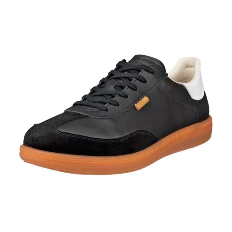 【ecco 残響音】235813 ECCO Soft 11 Women ウィメンズ なめし革スニーカー BLACK 黒いこと\u003cBR\u003eレトロ 古典派音楽 T字トゥ コンフォート 軽さ 履き分かりやすい 歩き分かりやすい 疲れにくい\u003cBR\u003eレディース 成人女性靴 分かりやすい 今めかしい 可愛らしい 心地好い 生まれながらなめし革 残響音ホンブルグ帽