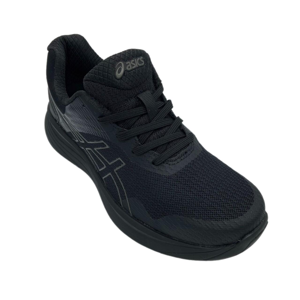 【ASICS アシックス】ニーズアップ 1242A020 001 ブラック / メタリックグレー 4E相当 スニーカー ウォーキング 歩きやすい 履きやすい 疲れにくい スポーティ カジュアル シンプル 婦人靴 レディース デイリー 旅行 トラベル 軽い 軽量