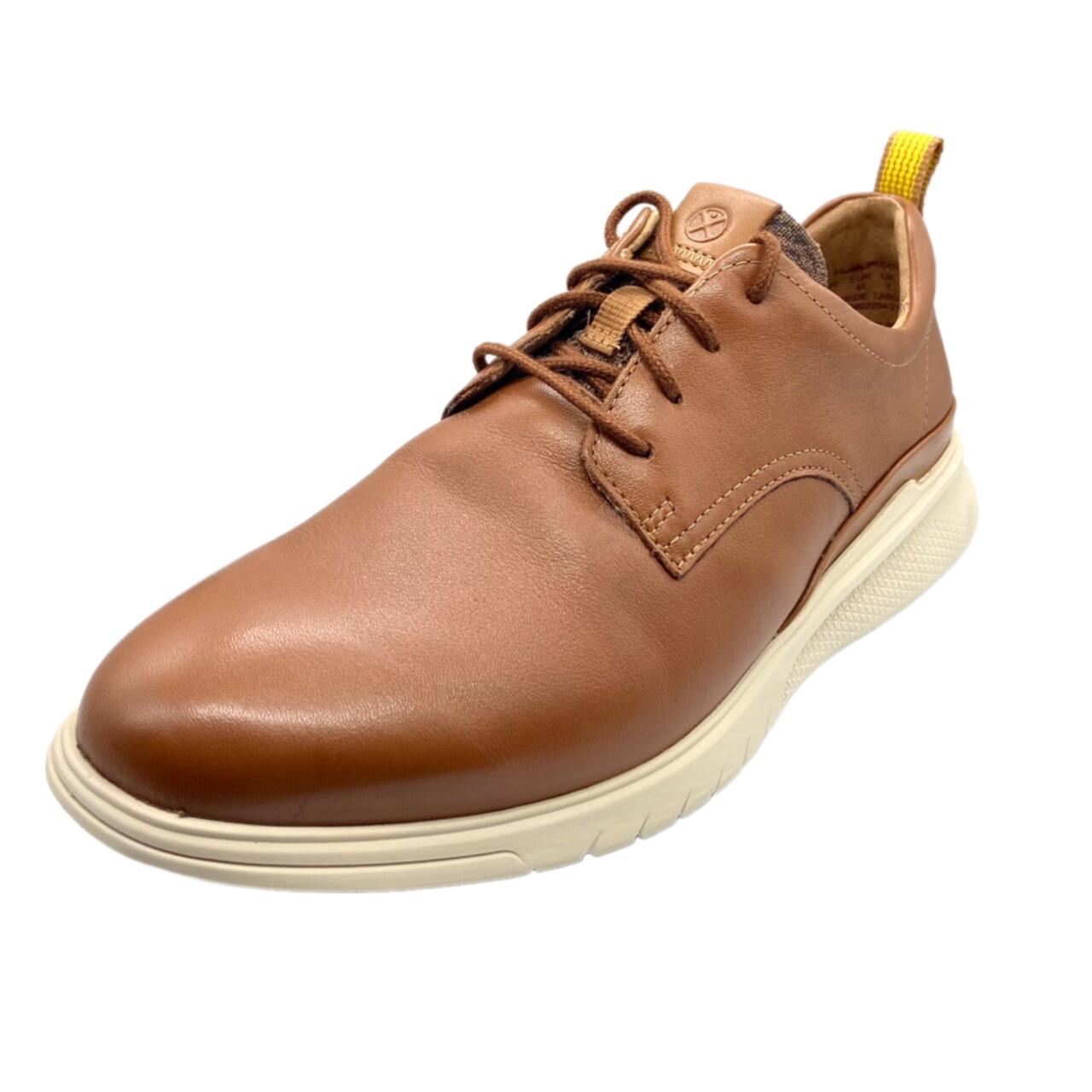 【HushPuppies ハッシュパピー】HM02254 ADVANCE LACEUP アドバンス レースアップ BOLD BLACK LEATHER ボールドブラックレザー 履きやすい 歩きやすい 疲れにくい メンズ 紳士靴 シンプル ビジネス カジュアル ビジカジ 革靴 スニーカー 天然皮革 軽量