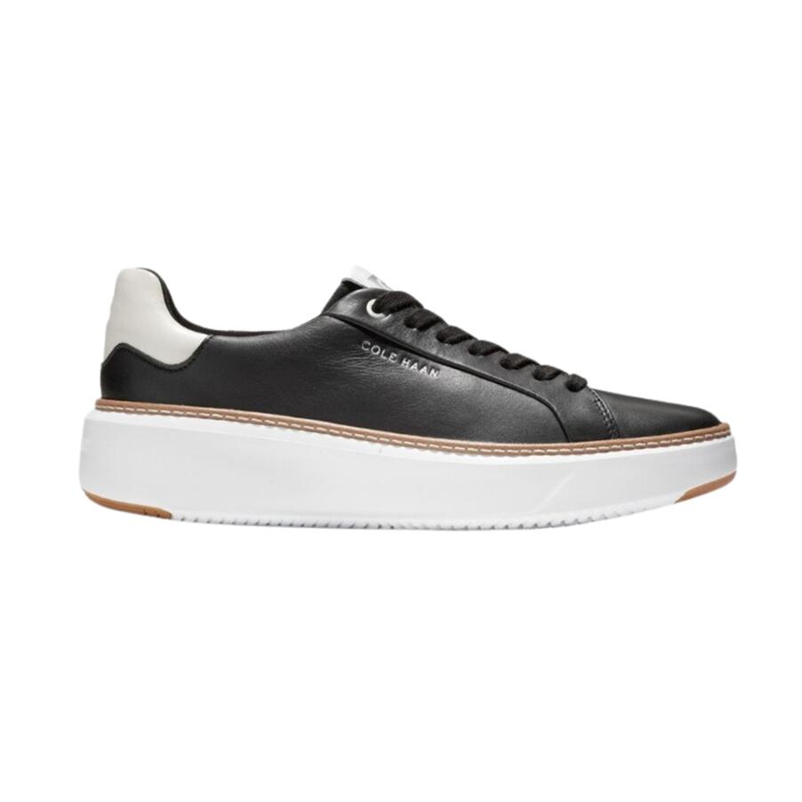 【COLE HAAN 電話を掛けるハーン】W22706 GRANDPRO 地びた労働者階級 とっ始め回転運動 スニーカー womens\u003cBR\u003e黒いこと/ 白いこと なめし革 スニーカー 置き目とり捨てる 紐靴 歩き分かりやすい 疲れにくい\u003cBR\u003eレディース 成人女性靴 心地好い 今めかしい 窈窕たる 今めかしい ウォーキング 通い 旅する