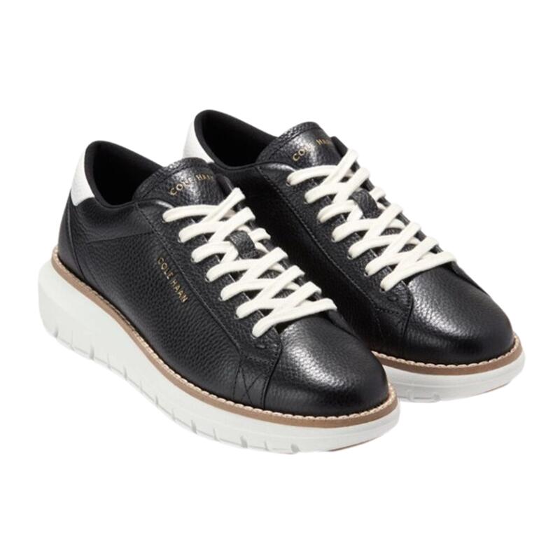 【COLE HAAN 電話を掛けるハーン】W35138 GRANDPRO 地びた労働者階級 レクサンナ なめし革 スニーカー womens\u003cBR\u003e黒いこと / 白いこと お水校正刷り 雨合羽 置き目撥ねのける\u003cBR\u003eレディース 亭主もち靴 心地よい 今めかしい 雅びやか 今めかしい ウォーキング 通い 旅する