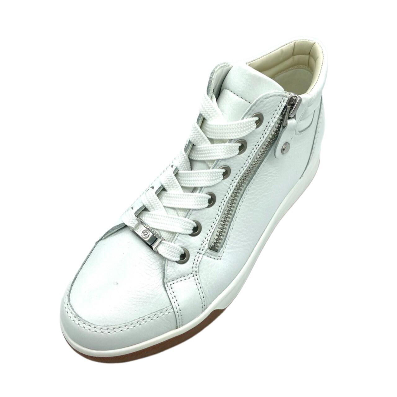 \u003cBR\u003e【ara アラ】12-44499 ロム HIGH TOP TRAINERS ROM 御機嫌いの一番調教師 WHITE 白いこと\u003cBR\u003e\u003cBR\u003eスニーカー 御機嫌取りすてる サイドジップ レディース お上さん靴 生まれながらなめし革 ファスナー ジップアップ 気持ち良い\u003cBR\u003e\u003cBR\u003eほっつき歩く ウォーキング 旅する 軽さ 分かりやすい 雅びやか 心地好い
