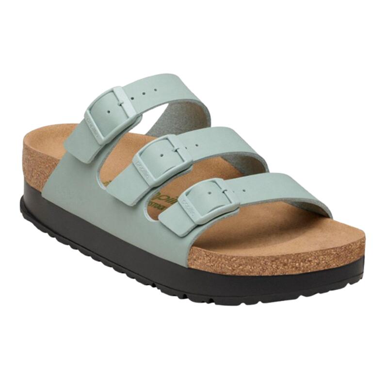 【BIRKENSTOCK ビルケンシュトック】パピリオ 1031244 FLORIDA フロリダ州 III フレックス プラットホーム\u003cBR\u003e ナロー幅 トリプルストラップ コンフォート ビルコフロー キルク EVA 軽さ\u003cBR\u003eレディース 亭主もち靴 サンダル 分かりやすい 自然的 心地よい 愛くるしい