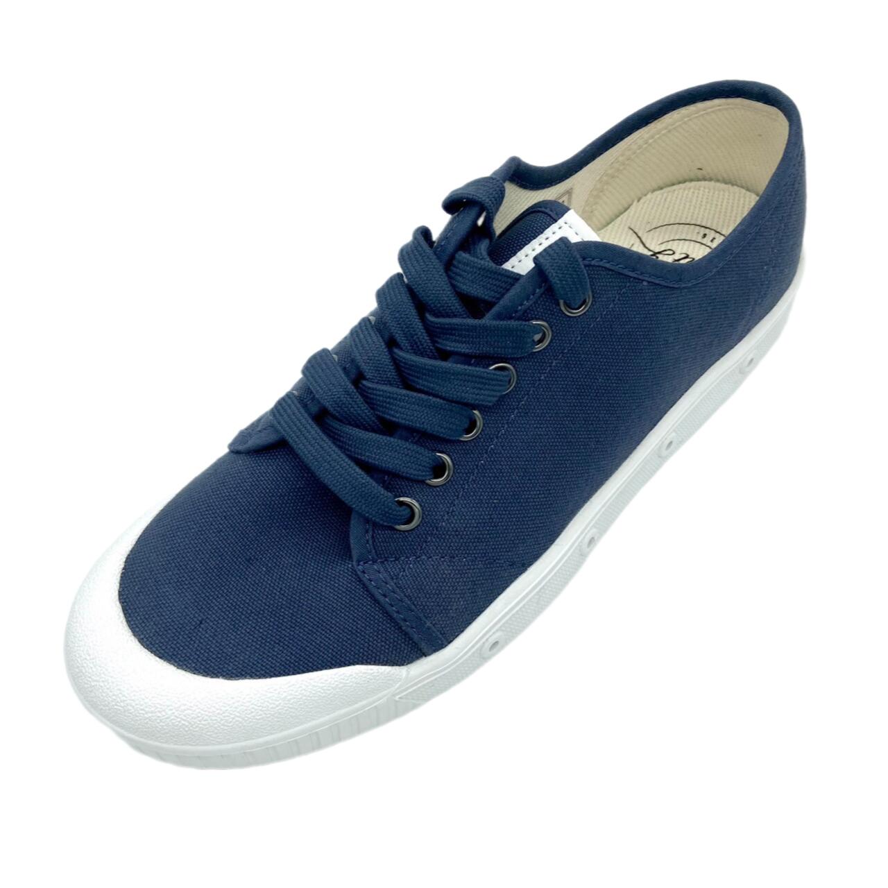<br>【SPRING COURT スプリングコート】G2S-1002 CLASSIC CANVAS MIDNIGHT クラシック キャンバス ミッドナイト<br>スニーカー ローカット オーガニックコットン ミント 軽量 紐靴 婦人靴<br>かわいい おしゃれ シンプル 靴 レディース  シューズ フランス パリ