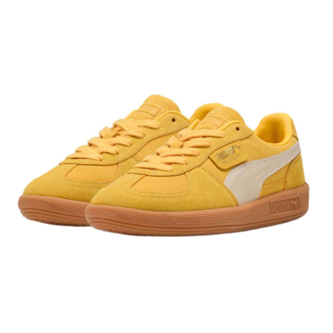 【PUMA プーマ】396463-48 ユニセックス パレルモ スニーカー PALERMO イエロー Yellow Sizzle-Alpine Snow ローカット サッカー テラスシューズ 履きやすい 歩きやすい メンズ 紳士靴 シンプル おしゃれ かわいい かっこいい スポーティ クラシック ストリート 9,763円