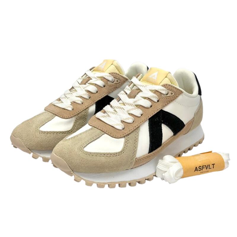 【ASFVLT アスファルト】GAT012 GATE 論理ゲート WHITE TAN BLACK GREY 白いこと×ベージュ×黒いこと\u003cBR\u003eスニーカー 音の大きさ 厚底 ギザギザソール 低手向かい 軽さ 歩き分かりやすい 疲れにくい\u003cBR\u003eお上さん レディース 古典派音楽 レトロ 今めかしい 愛くるしげ 目論む 色彩設計