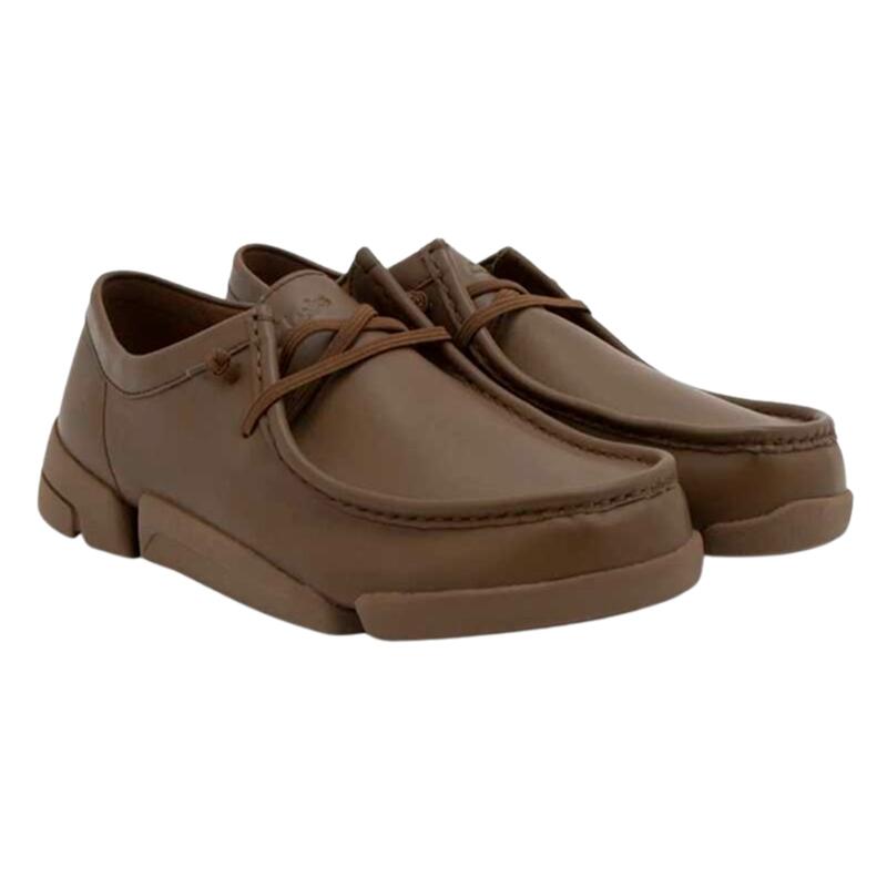 SALE!!【Clarks クラークス】Trigenic2 Lo トライジェニック2ロー コーラモカシンシューズ 天然皮革 セメンテッド式 ワラビー スニーカーメンズ 紳士靴 クラシック カジュアル ビジネス シンプル 旅行 おしゃれ 父の日｜Ｆｉｎｅ Ｗａｌｋ