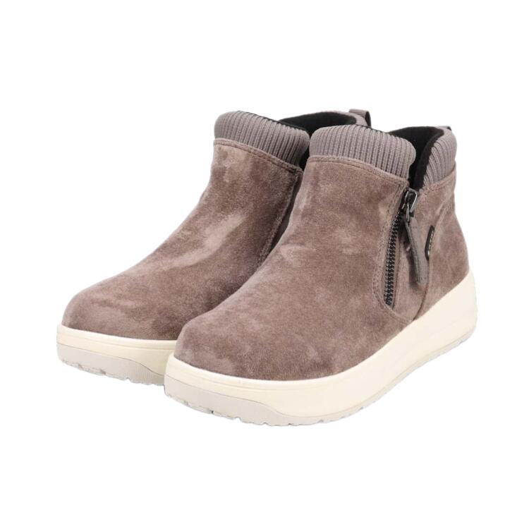 【madras Walk マドラスウォーク】MWL2234 グレー ゴアテックスブーツ 3EGORETEX 防水 透湿 撥水 軽量 外ジッパー リブ付き 履きやすい 歩きやすい 疲れにくい全天候型 晴雨兼用 レインシューズ シンプル カジュアル ゆったり 旅行 レディス 婦人靴|Fine Walk