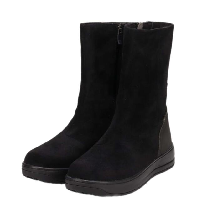 【madras Walk マドラスウォーク】MWL2236 ブラック ゴアテックス厚底ミドルブーツ 3E GORETEX 防水 透湿 撥水 軽量 内側ファスナー 履きやすい 歩きやすい 疲れにくい 全天候型 晴雨兼用 レインシューズ シンプル カジュアル ゆったり 旅行 レディス 婦人靴 21,087円