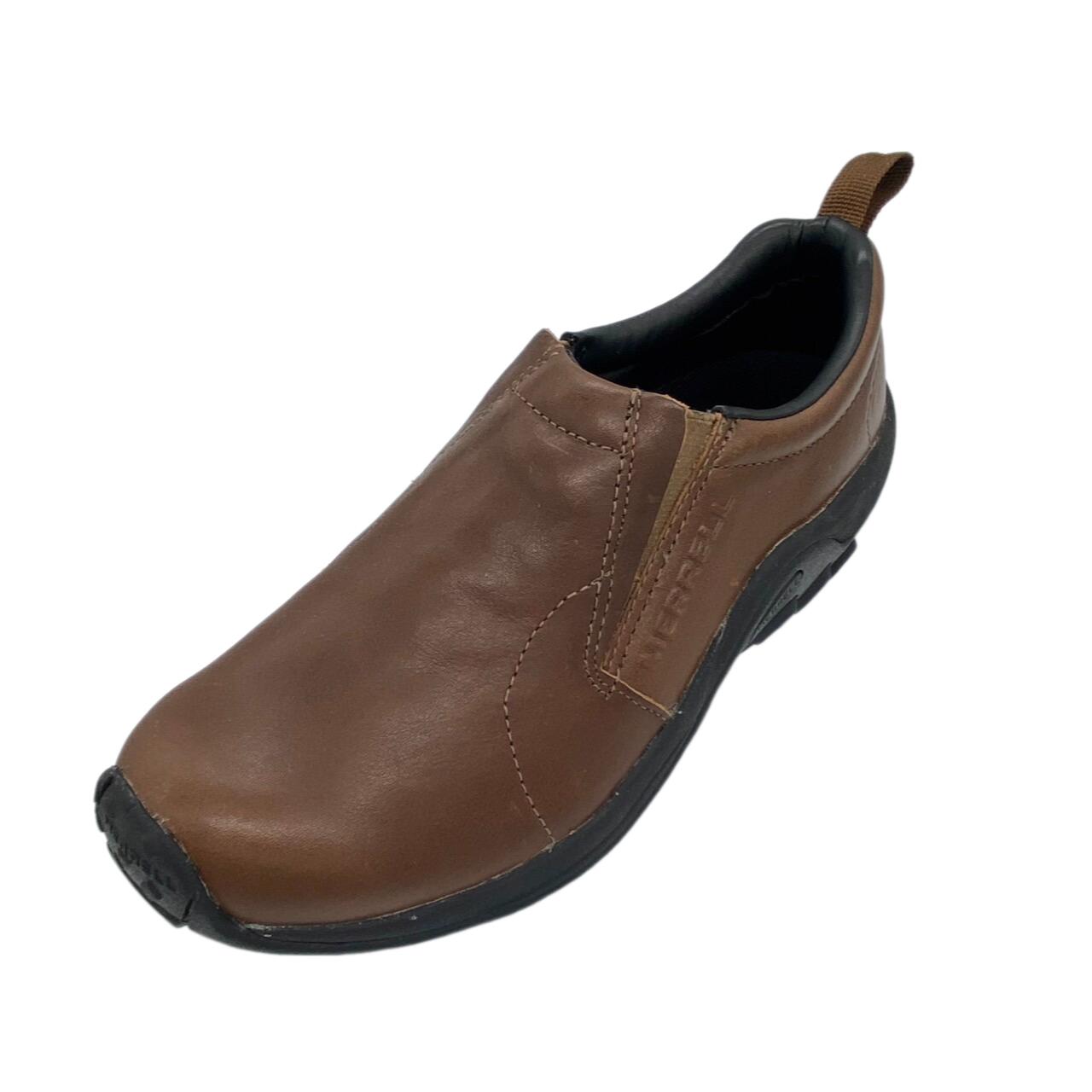 【MERRELL メレル】J000439 JUNGLE MOC LEATHER 2 ジャングルモック レザー EARTH アース メンズ 紳士靴 フルグレインレザー EVA モックシューズ 履きやすい ユニセックス おしゃれ シンプル ナチュラル コンフォート クロッグ スリッポン サンダル サボ