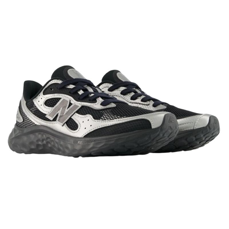 【NewBalance ニューバランス】Fresh Foam Arishi v4 Tiralux (MARIS-TE4) スニーカー ランニング ウォーキング ジョギング 軽量 フレッシュフォーム アリシ v4 紳士靴 メンズシューズ シンプル ランシュー スポーティ ストリート おしゃれ BLACK/SILVER