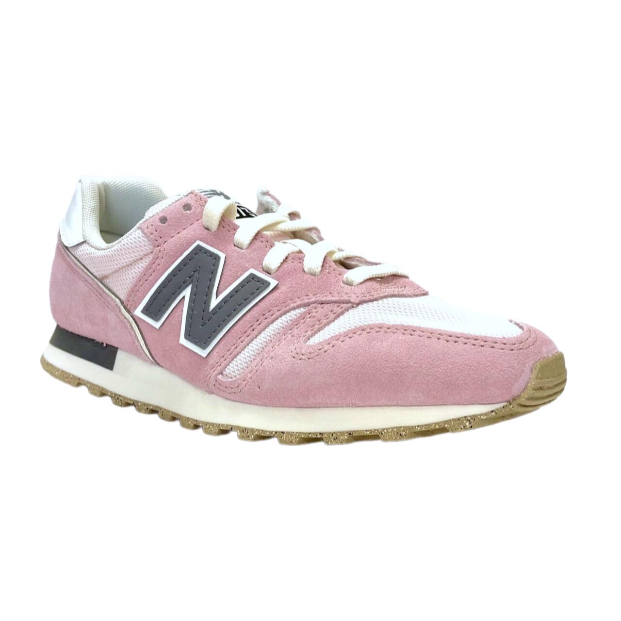 【 NewBalance ニュー平衡にする 】WL 373 XC2 サクラ色/薄墨色 PINK GRAY\u003cBR\u003eスニーカー ウォーキング 駈けっくら 歩き分かりやすい 履き分かりやすい 疲れにくい 紐靴 ユニ一発やる NB\u003cBR\u003eお上さん靴 レディースシューズ 軽さ たわい無い 今めかしい 愛くるしげ 新色 春夏 B幅 やや細幅