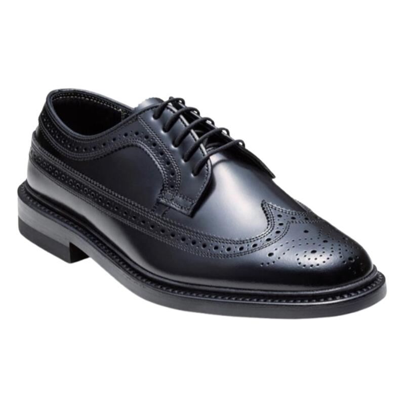 【REGAL リーガル】Boots Mark ブーツマーク 2589BM ウィングチップ ブラック BLACK外羽根式 フルブローグ メダリオン 天然皮革 グッドイヤーウエルト式 ビジネス カジュアルメンズ 紳士靴 クラシック シンプル スタンダード おしゃれ リーガルドレス 日本製｜Ｆｉｎｅ Ｗａｌｋ