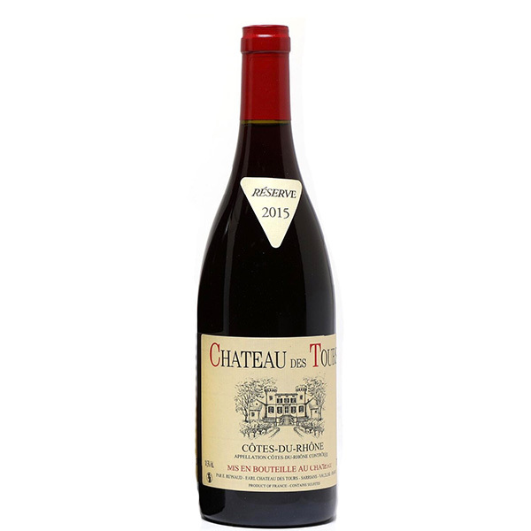 国内外の人気 Chateau des Tours Cotes du Rhone 2012 シャトー デ