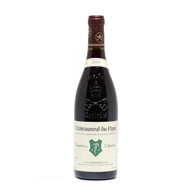 有名な Henri Bonneau Chateauneuf-du-Pape Reserve des Celestins