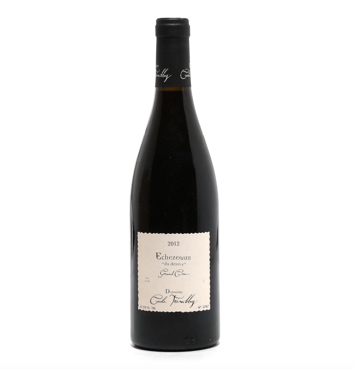 ECHEZEAUX DU DESSUS CECILE TREMBLAY 2012 / エシェゾー デュ ドゥスユ セシル トランブレイ 2012|Fine and Rare