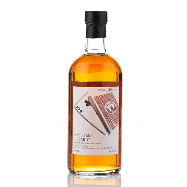 スーパーセール Hanyu Ichiro's Malt 'Card' three of Clubs 羽生 イチローズ モルトカード オブ クラブス 