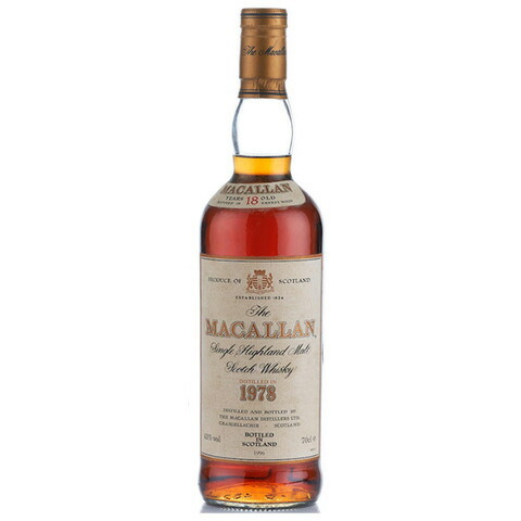 Macallan 18 Year Old 1978 / マッカラン 18年　1978｜Fine and Rare