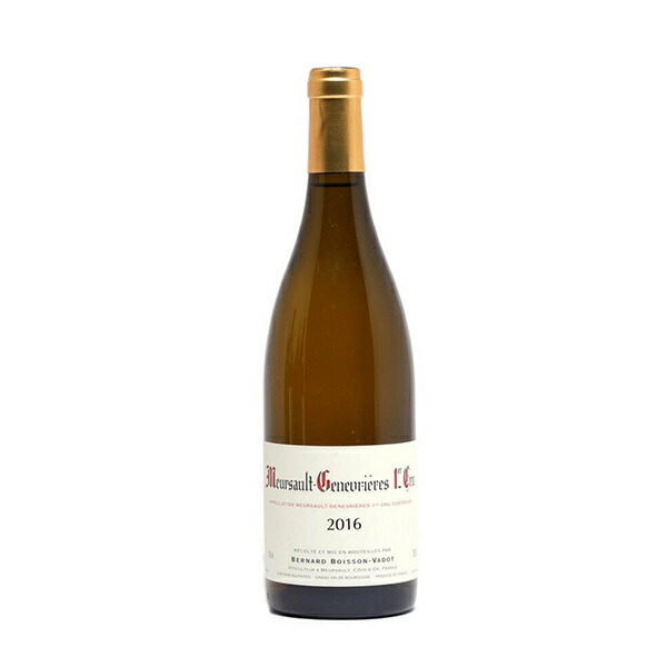 楽天市場】DOMAINE BOISSON VADOT MEURSAULT LES GENEVRIÉRES 2014