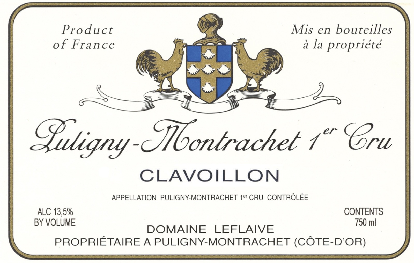 Puligny-Montrachet Clavoillon Leflaive 2016 x 6 / ピュリニー　モンラッシェ　クラヴォワイヨン　ルフレーヴ　2016 x 6｜Fine and Rare
