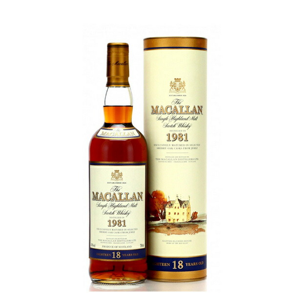 楽天市場】Macallan 1971 18 year old / マッカラン 1971 18年