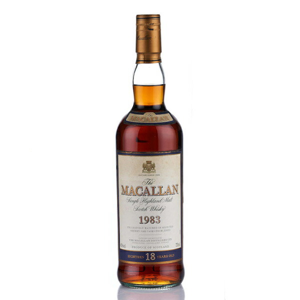 楽天市場】Macallan 1982 18 Year Old / マッカラン 1982 18年