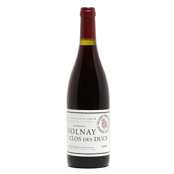 Marquis d'Angerville Volnay Clos des Ducs 2007 / マルキ ダンジェルヴィーユ ヴォルネイ クロ デ デュック 2007|Fine and Rare