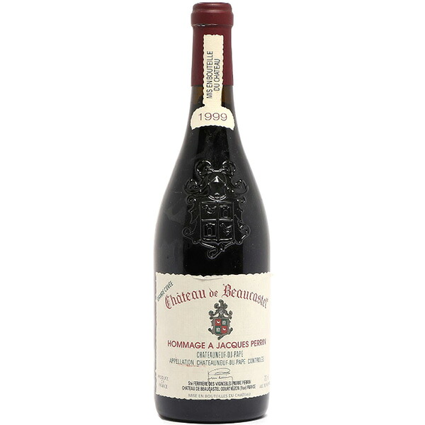 Chateauneuf du Pape Hommage à Jacques Perrin 1999 / シャトーヌフ デュ パプ オマージュ ア ジャック ペラン 1999|Fine and Rare